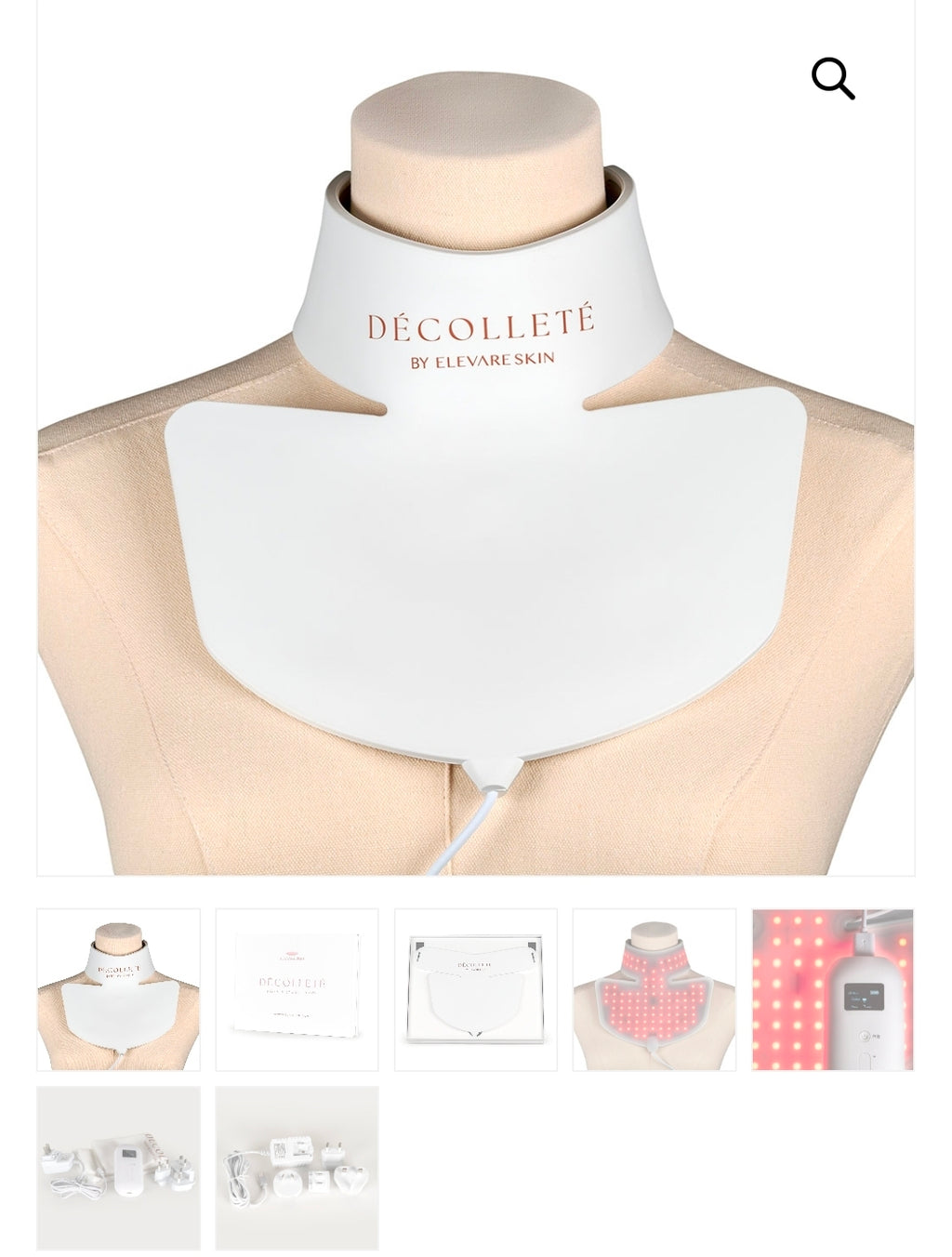 Máscara LED para Cuello y Escote – Décolleté