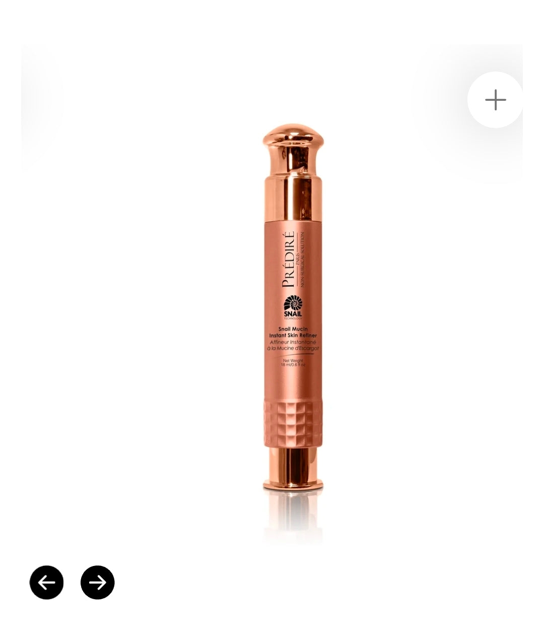 Refinador Instantáneo de Piel con Mucina de Caracol - Predire Paris