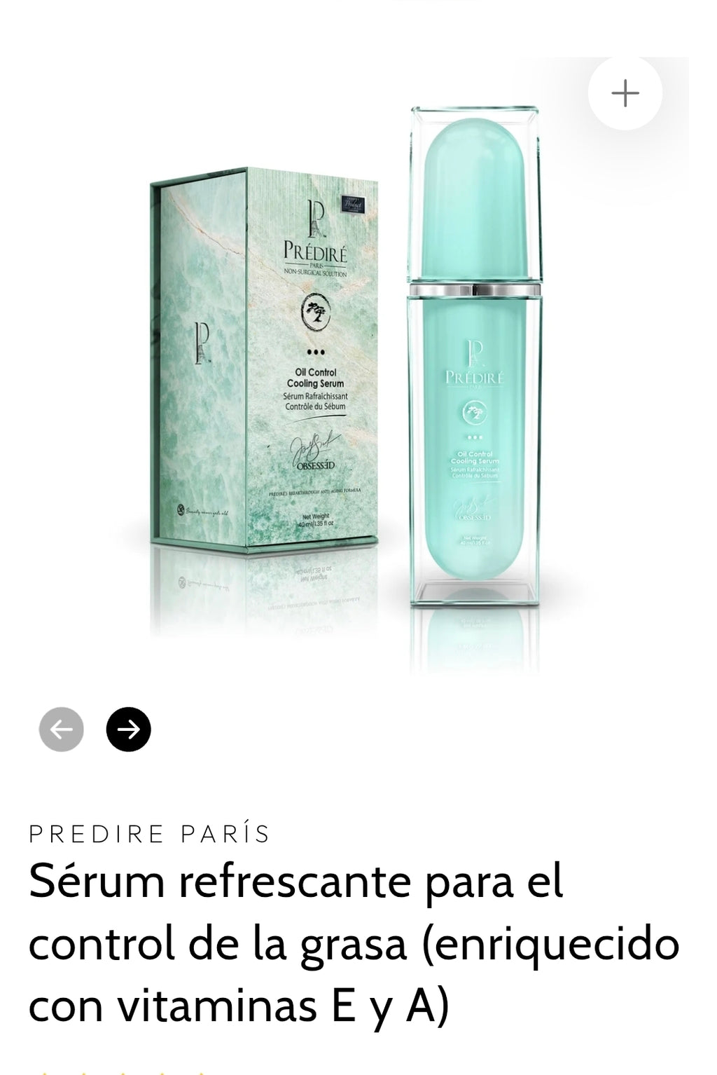 Prédiré Paris – Sérum Refrescante para Control de Grasa