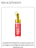 Limpiador facial reproduce colágeno