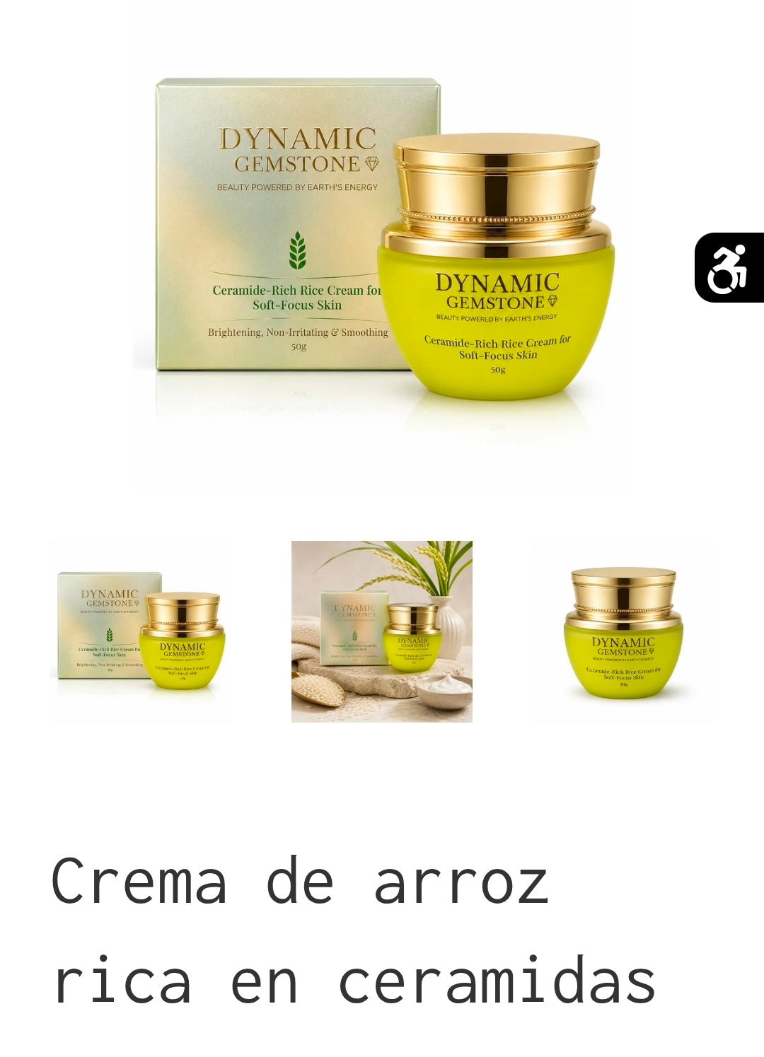 Crema de arroz