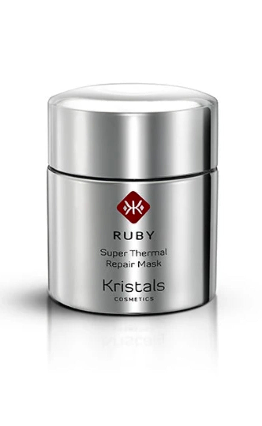 Kristals Ruby Super Thermal Repair Mask – Mascarilla Reparadora para el Cabello