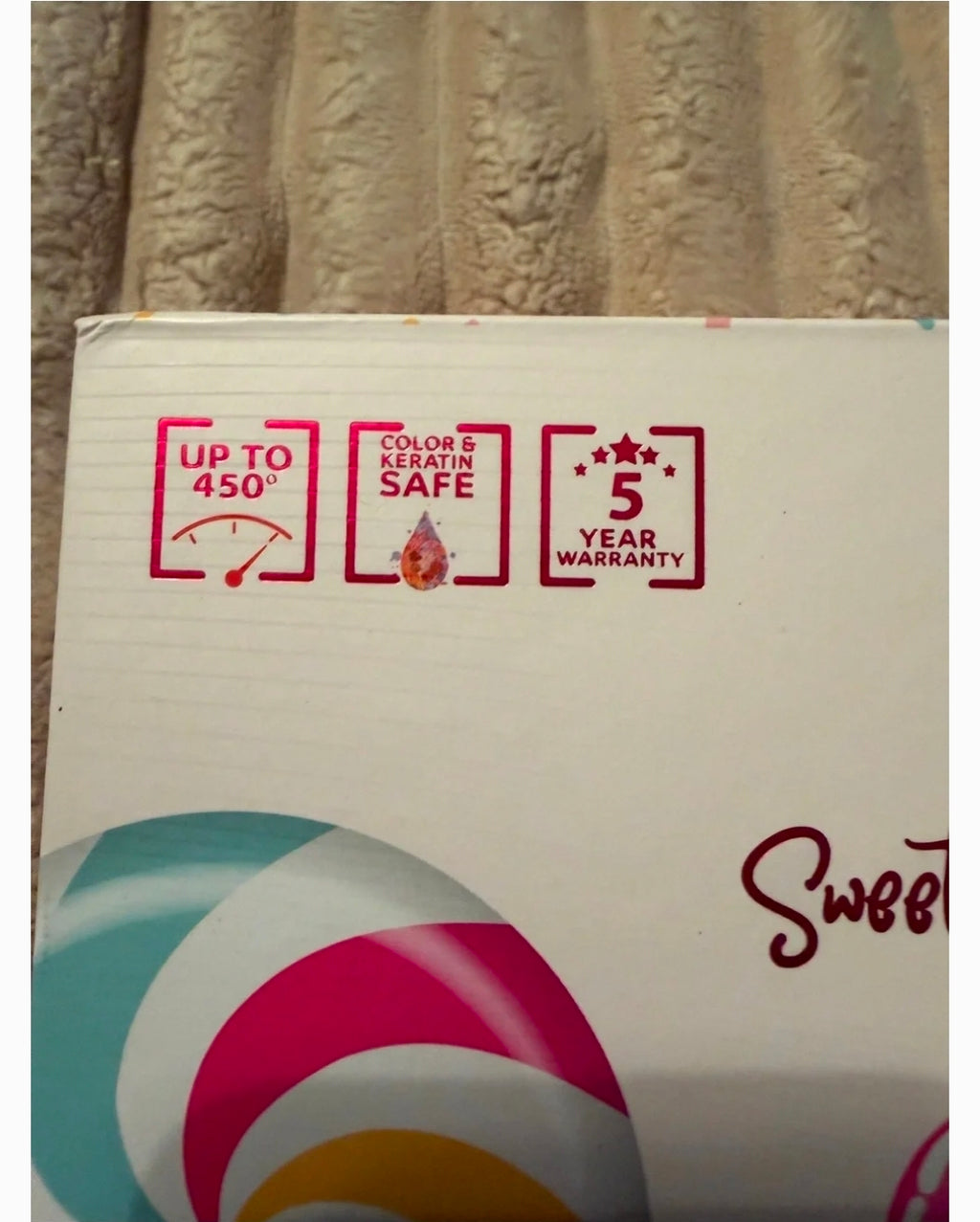 ✨ Plancha Profesional Royale Sweet Lollipop – Rosa
