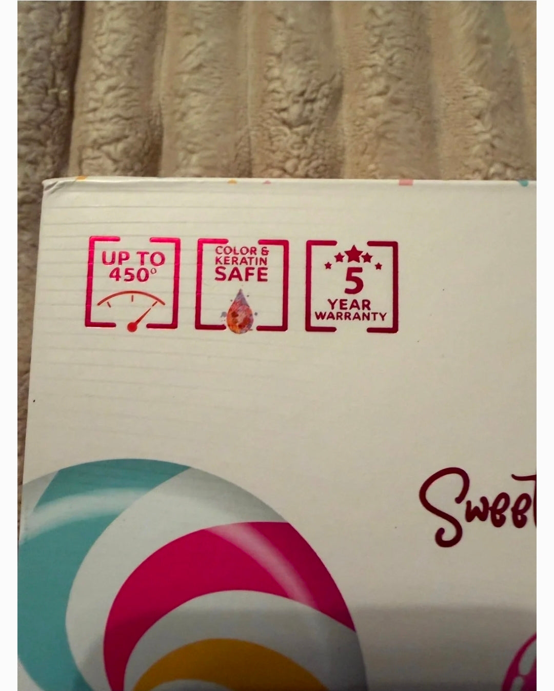 ✨ Plancha Profesional Royale Sweet Lollipop – Rosa