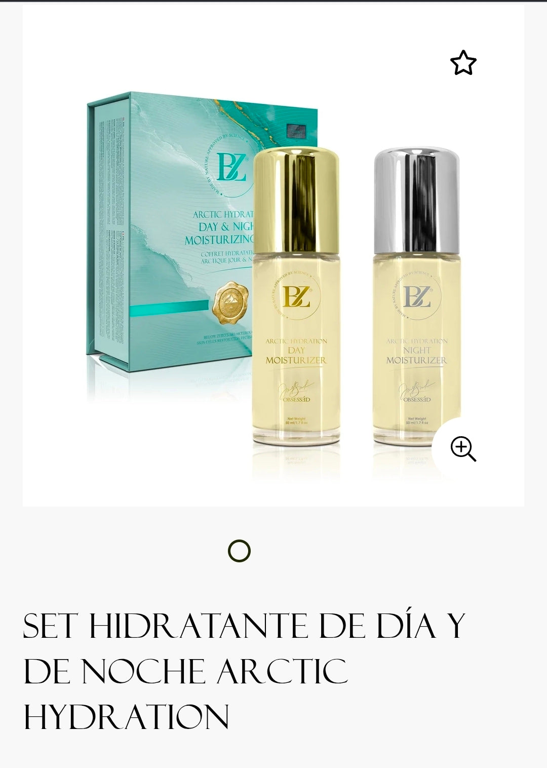 Set hidratante de día