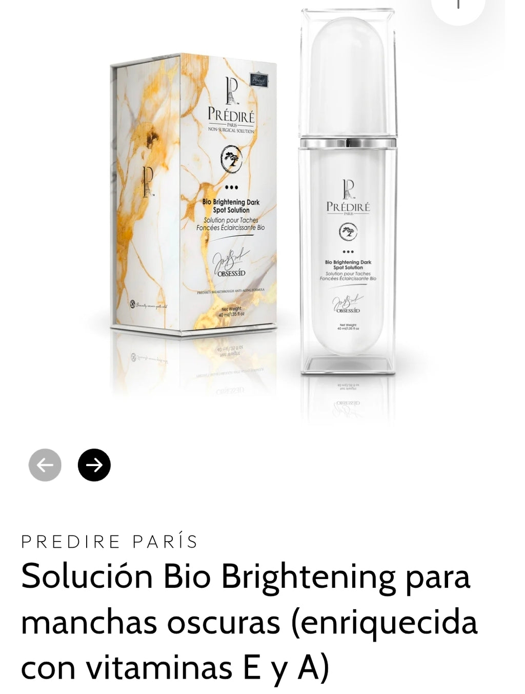 Bio Brightening Solution – Sérum Facial Iluminador