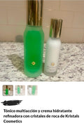 Tónico multiacción y crema hidratante