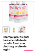 Champú profesional para el cuidado del cabello