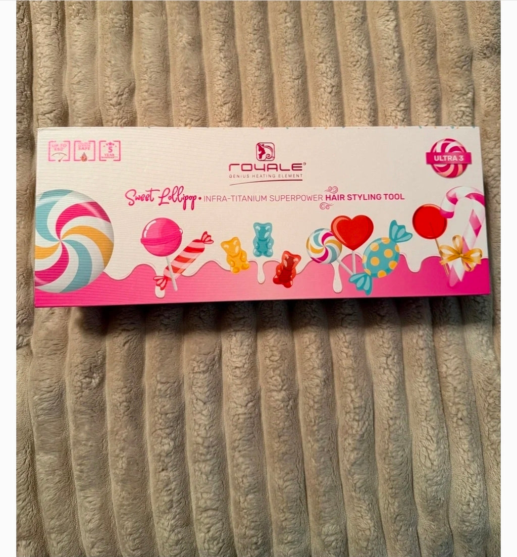 ✨ Plancha Profesional Royale Sweet Lollipop – Rosa