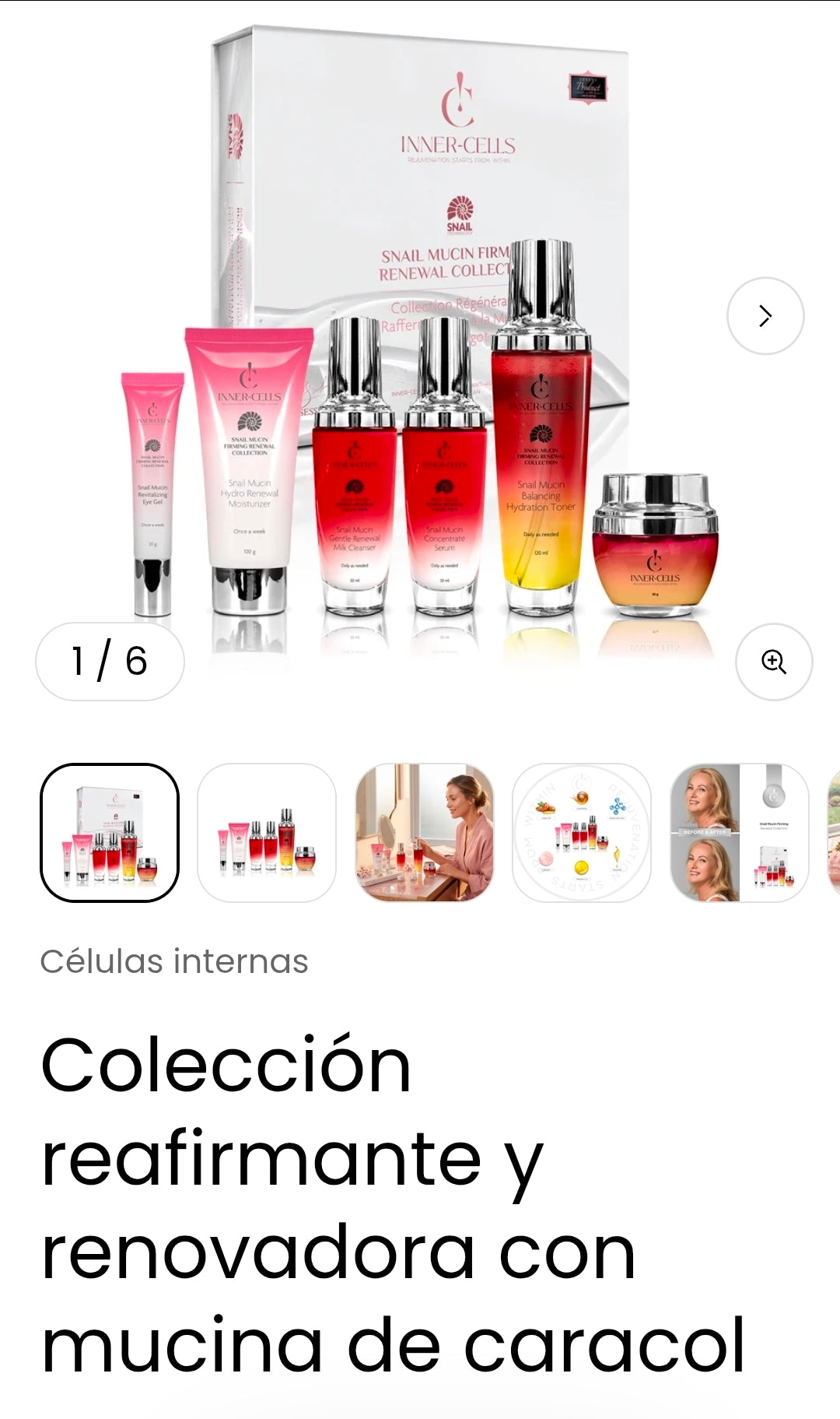 Kit de baba de caracol