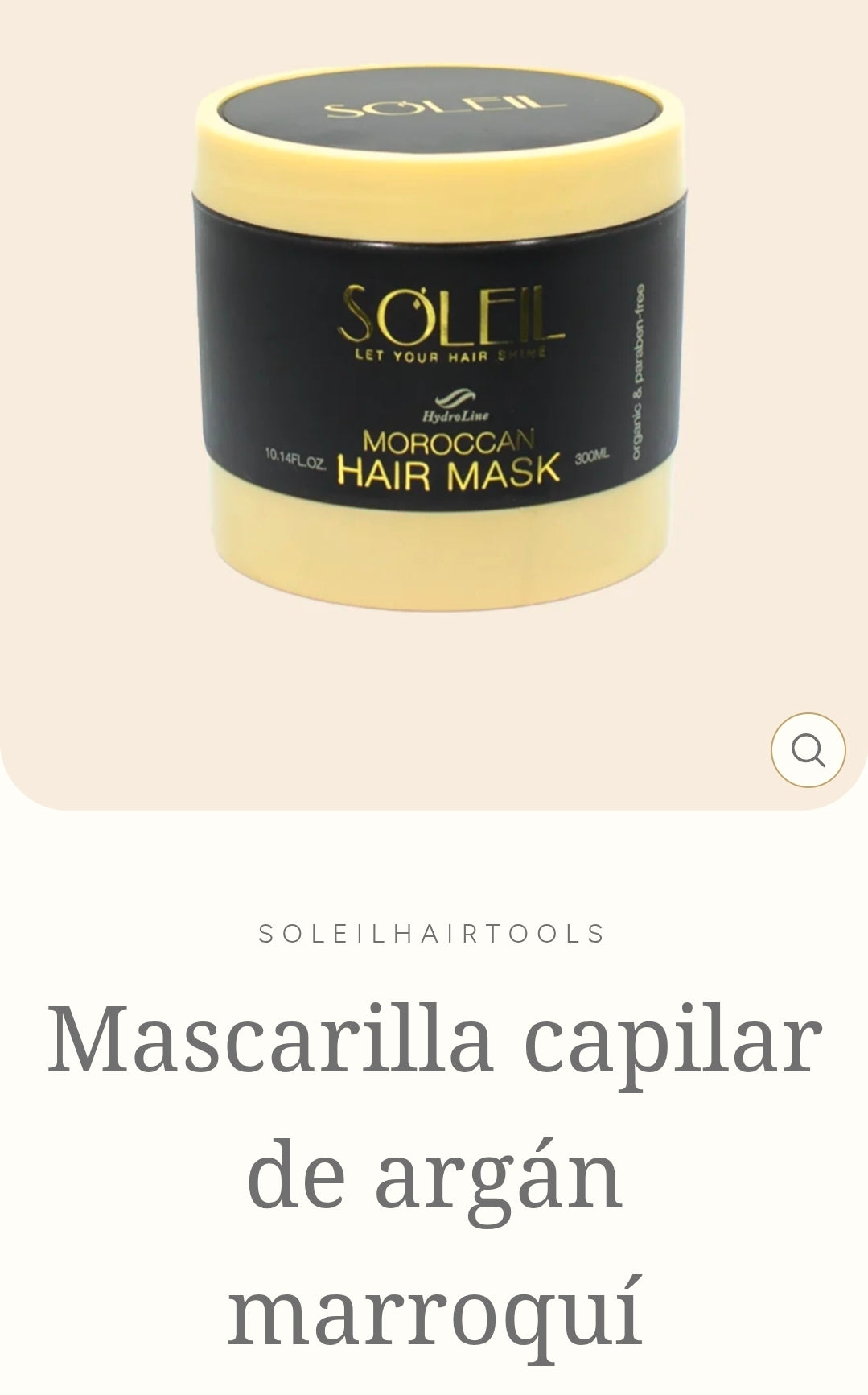 Mascarillas capilar